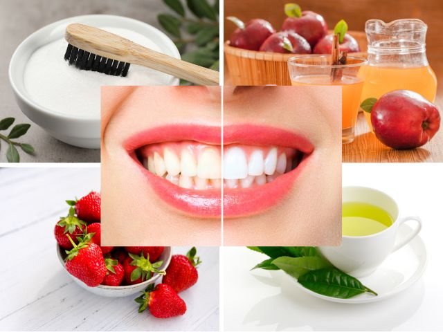 Thực phẩm giúp làm trăng răng